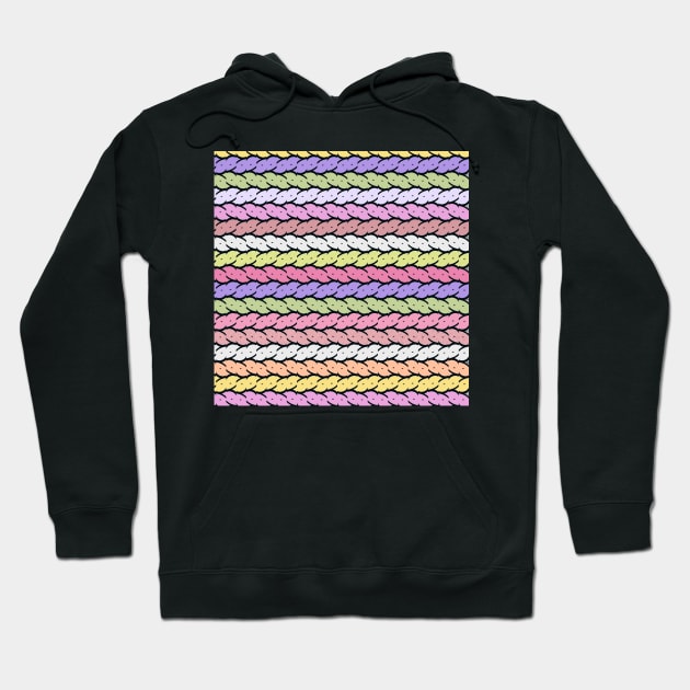 COLORFUL ABSTRACT LINES Hoodie by sentha